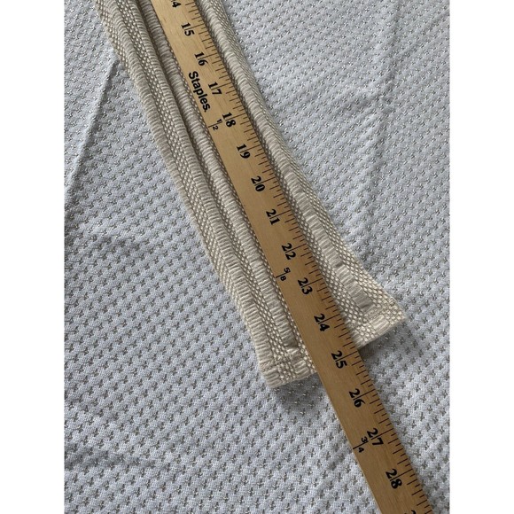 Free People Party in the Back Top Mock Neck Open Back Scarf Cream blue - Picture 14 of 16